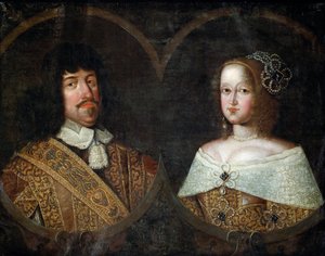 Federico III di Danimarca (1609 – 70) e Sofia Amalia di Braunschweig-Lyneburg (1628 – 85)